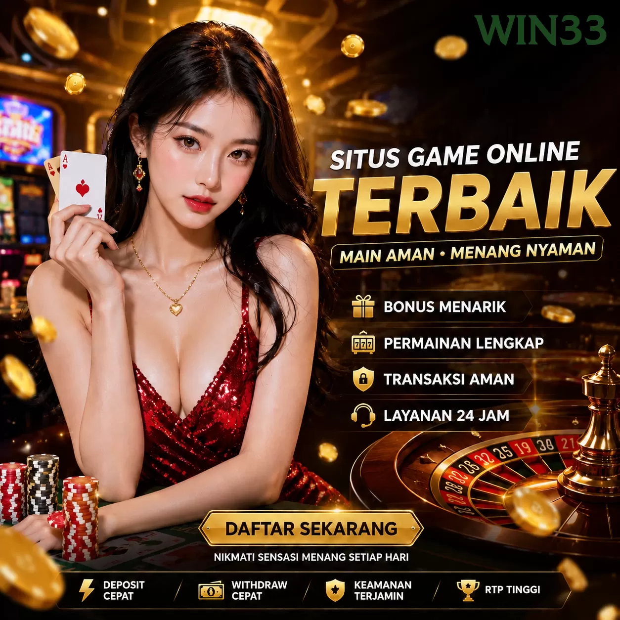 Login win33 Sekarang Bonus Melimpah
